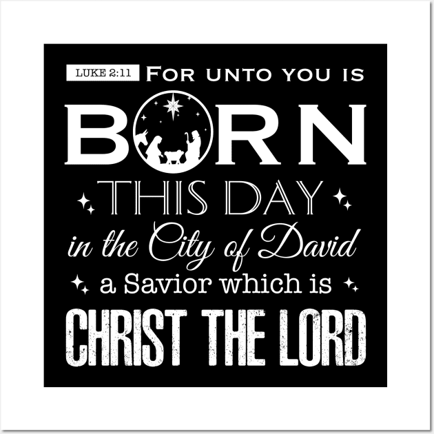 Christmas 2023, Bible Verse Christian Gifts Wall Art by JOHN316STORE - Christian Store